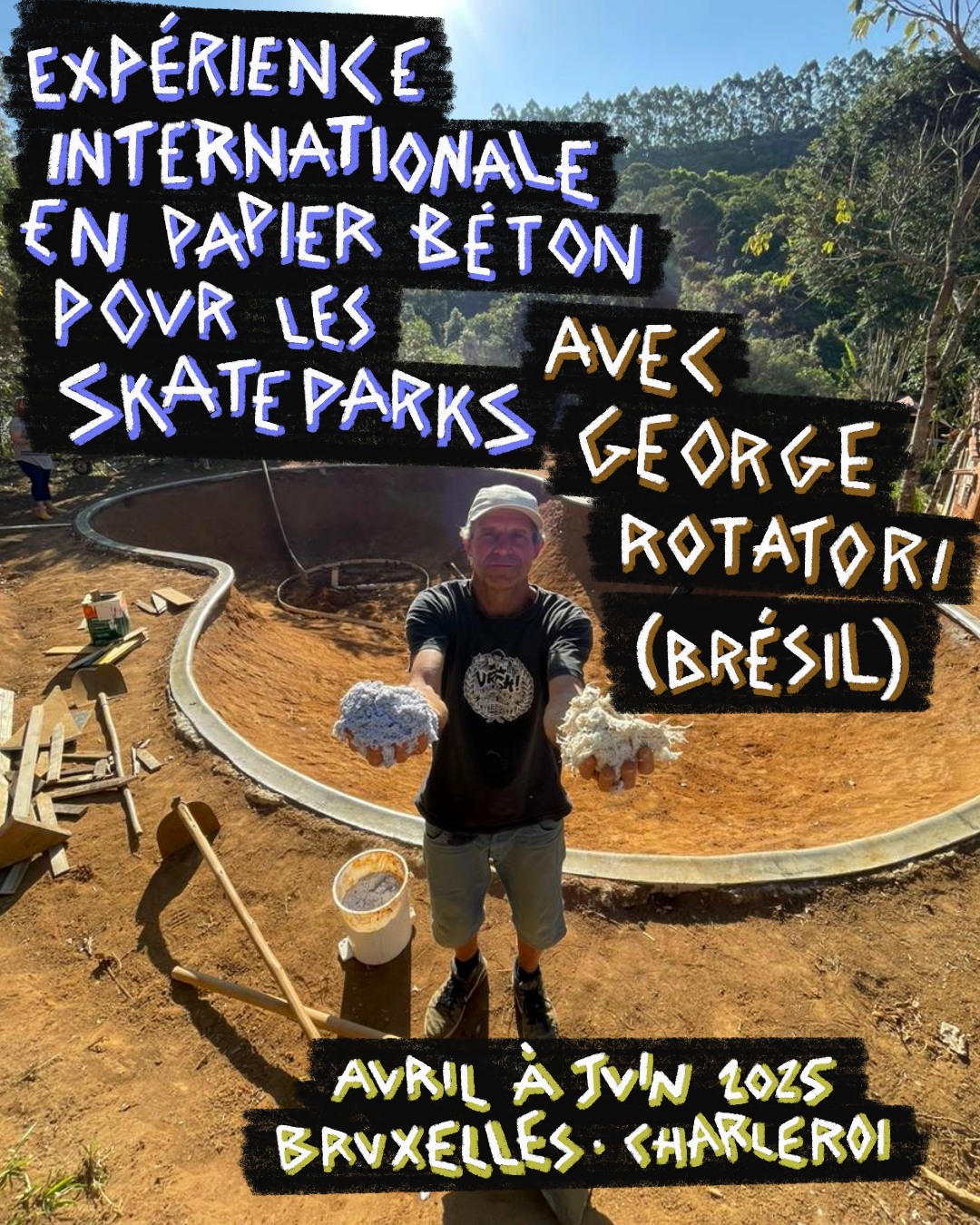 George Rotatori - construction béton papier